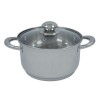 Cratita Inox Bohmann 24cm, 6L, Capac Sticla, Argintie - Oala Premium Gatit