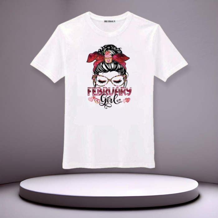 Tricou February Girl