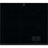 Plita incorporabila Electrolux EIS67483, Inductie, 4 zone de gatit, Booster, SenseBoil, Conectivitate hota, Timer, 60 cm, Negru