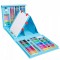 Set de desen si pictura pentru copii WePro Store, 208 elemente, Albastru