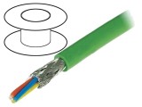 Cablu Ethernet Industrial PROFINET 5 litat 4x22AWG PUR