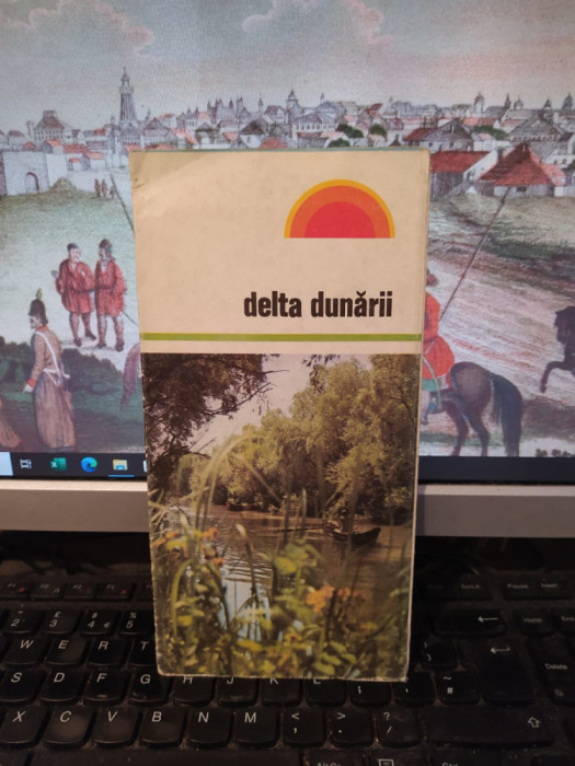 Delta Dunării, hartă color și text, Publiturism 1976, 109