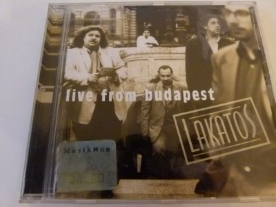 Live from Budapest- Lakatos, cd foto