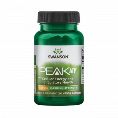 Supliment Alimentar Peak ATP Energie Celulara 400 miligrame 30 capsule Swanson foto