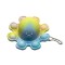 Jucarie antistres din silicon, flippy&Acirc;&reg;, pop it now and flip it, caracatita reversibila, multicolor, v4