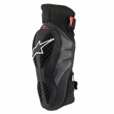 Cumpara ieftin Protectie Genunchi Moto Alpinestars Sequence Knee Protector, Negru/Rosu, Marime 2XL