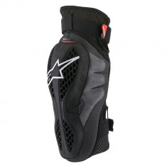 Protectie Genunchi Moto Alpinestars Sequence Knee Protector, Negru/Rosu, Marime L-XL