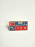 Insignă Pionieri Cehoslovacia &ndash; ROH Pionierecke Tabory &ndash; Vintage / Colecție