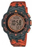 Casio PRG-300CM-3CR ceas barbati 100% original. Garantie. Livrare rapida, Electronic, Inox, Sport