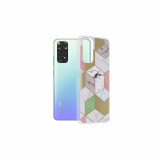 Cumpara ieftin Husa Compatibila cu Xiaomi Redmi Note 11 / Note 11S Techsuit Marble Purple Hex, Mov, Carcasa