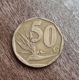 C50 - Moneda foarte veche - 50 centi - Africa de Sud - 1996