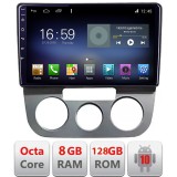 Navigatie Android VW Golf 5 2004-2010 pentru clima manuala, 8GB RAM 128GB LTE