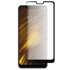 Folie Sticla Full Cover Premium pentru Xiaomi PocoPhone F1, 5D, Full Glue, Negru foto