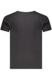 U.S. Grand POLO Tricou barbati simplu cu logo brodat, negru (Marime: S)