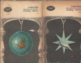 Moby Dick 2 volume Herman Melville Editura Minerva Biblioteca pentru Toti 1973 literatura clasica