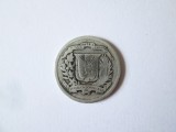 Republica Dominicana 10 centavos 1944 argint .900,moneda din imagini la cel mai mic pret,diametrul:18 mm