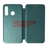 Husa Flip Cover Huawei P30 Lite, Round, Sea Green