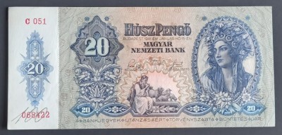 Ungaria, 20 Pengo 1941. foto