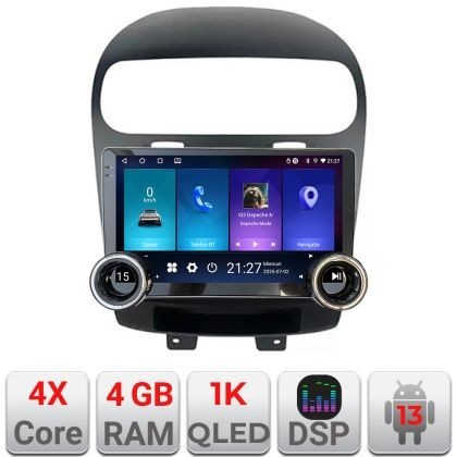 Navigatie Fiat Freemont Dodge Journey 2012-2019 Edotec 4+64 10.5 inch Incell 1K android Wifi 5Ghz gps internet 32 v1 CarStore Technology