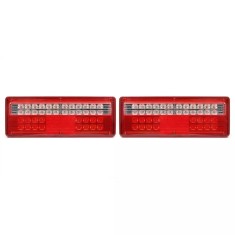 Set 2 lampi full led pentru camion/remorca 24v