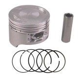 Kit piston CG200 Zongshen-Bashan-Loncin 63.5mm bolt 15mm