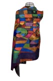 Esarfa Matase Naturala Dama Lux, Galben/Roz, DAC Shop - Sal Premium Silk 100%, Accesorii Moda Femei