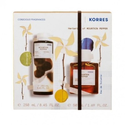 Korres Herbarium Of Mountain Pepper Set pentru bărbați edt &amp;amp; sg foto