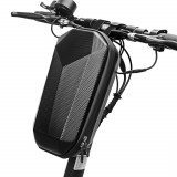 Geanta trotineta electrica / bicicleta, 4L, Fiber Carbon, Impermeabil