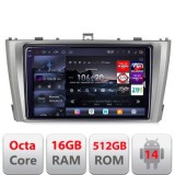 Navigatie Toyota Avensis 2009-2015 Edotec Kit-TY12 8 core QLED 2K 16+512 360 Android Waze USB Navigatie Internet Youtube Radio CarStore Technology