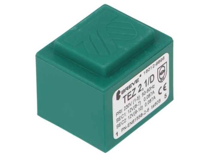 Transformator &icirc;ncapsulat PCB 2,1VA 230V AC