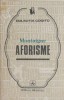 Aforisme de Montaigne - Carte Beletristica