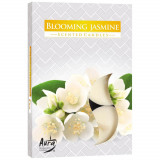 Cumpara ieftin Set 6 Lumanari Parfumate Tip Pastila Aura Blooming Jasmine, Parfum de Iasomie, Lumanari Parfumate, Lumanari Pastila, Lumanare Tip Pastila, Pastile Lum