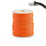 Snur Cordelina Paracord (7x3 fire) reflectorizant 25mx4mm Rezistenta Orange 8359