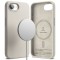 Husa iPhone 16e Ringke Silicone Magnetic MagSafe, crem