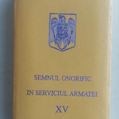 M3 C20 - Semnul onorific in serviciul armatei - 15 ani - subofiteri