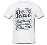 Cumpara ieftin Tricou &quot; Pace si implinire &quot;