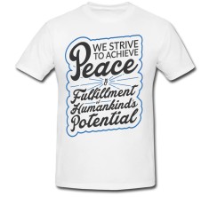 Tricou &amp;quot; Pace si implinire &amp;quot; foto