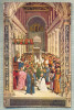 AD 325 C. P. VECHE RELIGIE-SIENA -LIBRERIA DEL DUOMO -PINTURICCHIO... - ITALIA, Circulata, Franta, Printata