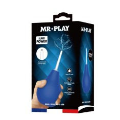Dus anal cu duza (7,5 cm lungime, &Oslash; 0,9 cm) Mr. Play Anal Douche Blue