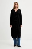 ISABELLE BLANCHE cardigan din amestec de l&acirc;nă culoarea negru, light, IS25FW-M184-F008