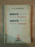 BRIDGE-PLAFON,BRIDGE-CONTRACT-HAROLD W. CHESTERTON