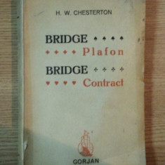 BRIDGE-PLAFON,BRIDGE-CONTRACT-HAROLD W. CHESTERTON