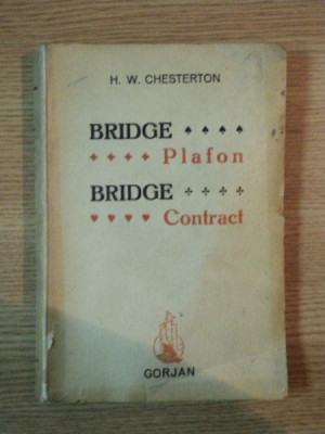 BRIDGE-PLAFON,BRIDGE-CONTRACT-HAROLD W. CHESTERTON foto