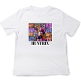 Tricou copii K Pop Demon Huntrix, 3-4 ani, alb, design exclusiv