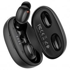 Casti Bluetooth Hoco ES35 Breezy Wireless BT 5.0 Negru foto