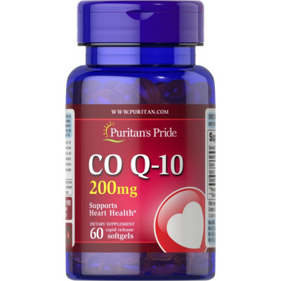Supliment alimentar antioxidant Coenzima Q10 200mg 60cps foto