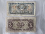 Romania set 3 Lei 1952+3 Lei 1966