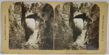 NATURAL BRIDGE , VIRGINIA , FOTOGRAFIE STEREOSCOPICA , 1901