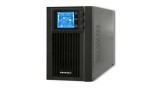 Qoltec On-line Uninterruptible Power Supply UPS Pure DC 1kVA 800W LCD