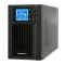 Qoltec On-line Uninterruptible Power Supply UPS Pure DC 1kVA 800W LCD